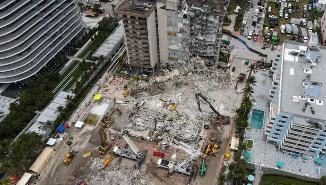 Surfside: falla estructural